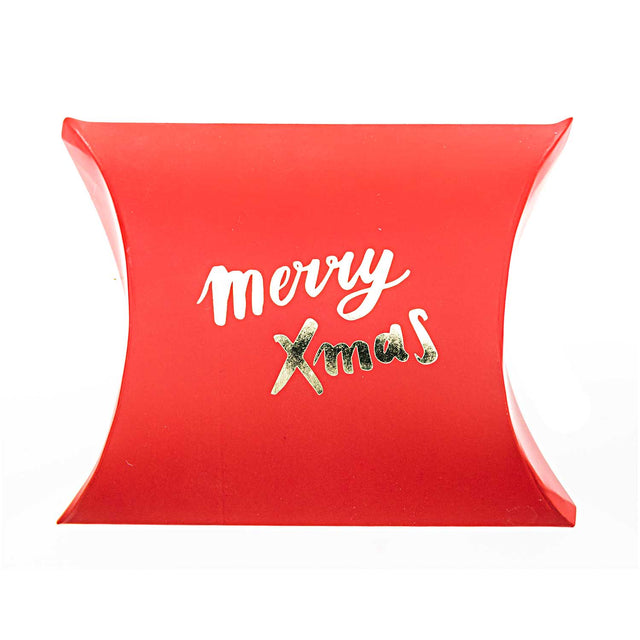 Red Jolly Christmas Set Of Gift Pouches
