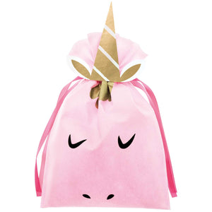 Small Fabric Unicorn Gift Bag