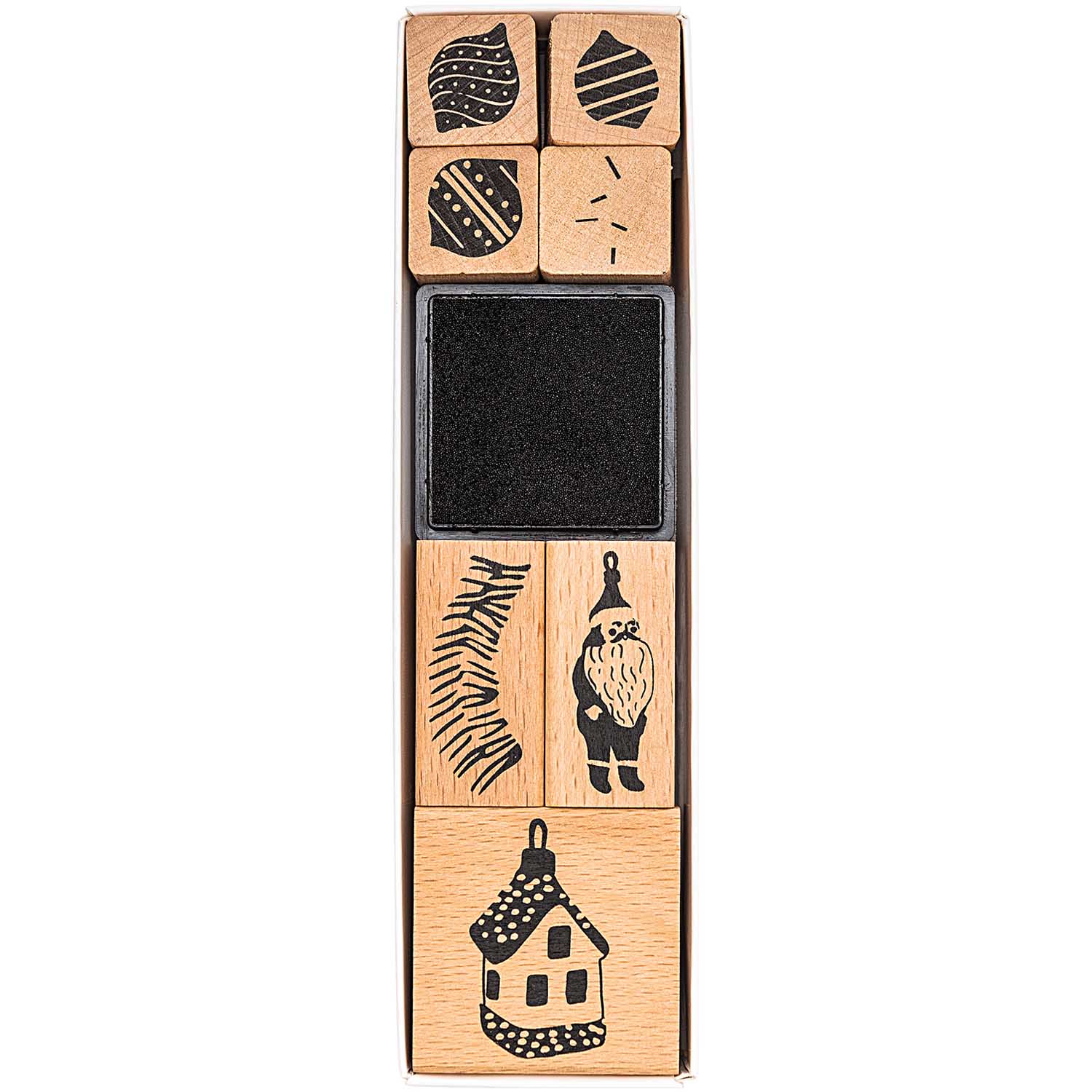 Tinsel Stamp Set
