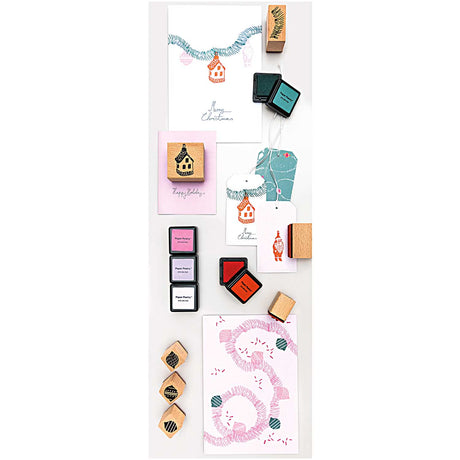 Tinsel Stamp Set