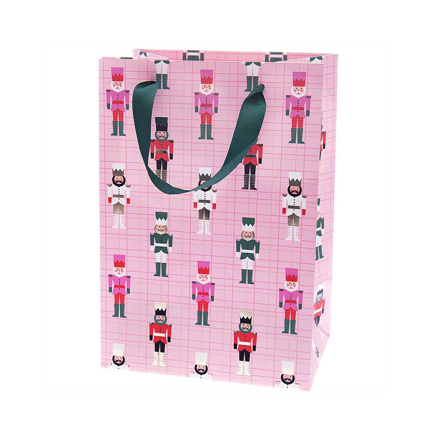 Medium Pink Nutcracker Gift Bag