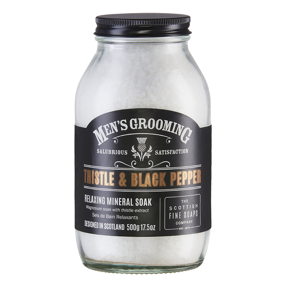Thistle And Black Pepper Relaxing Mineral Bath Salts