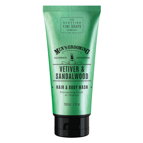 Vetiver And Sandalwood Hair And Body Wash