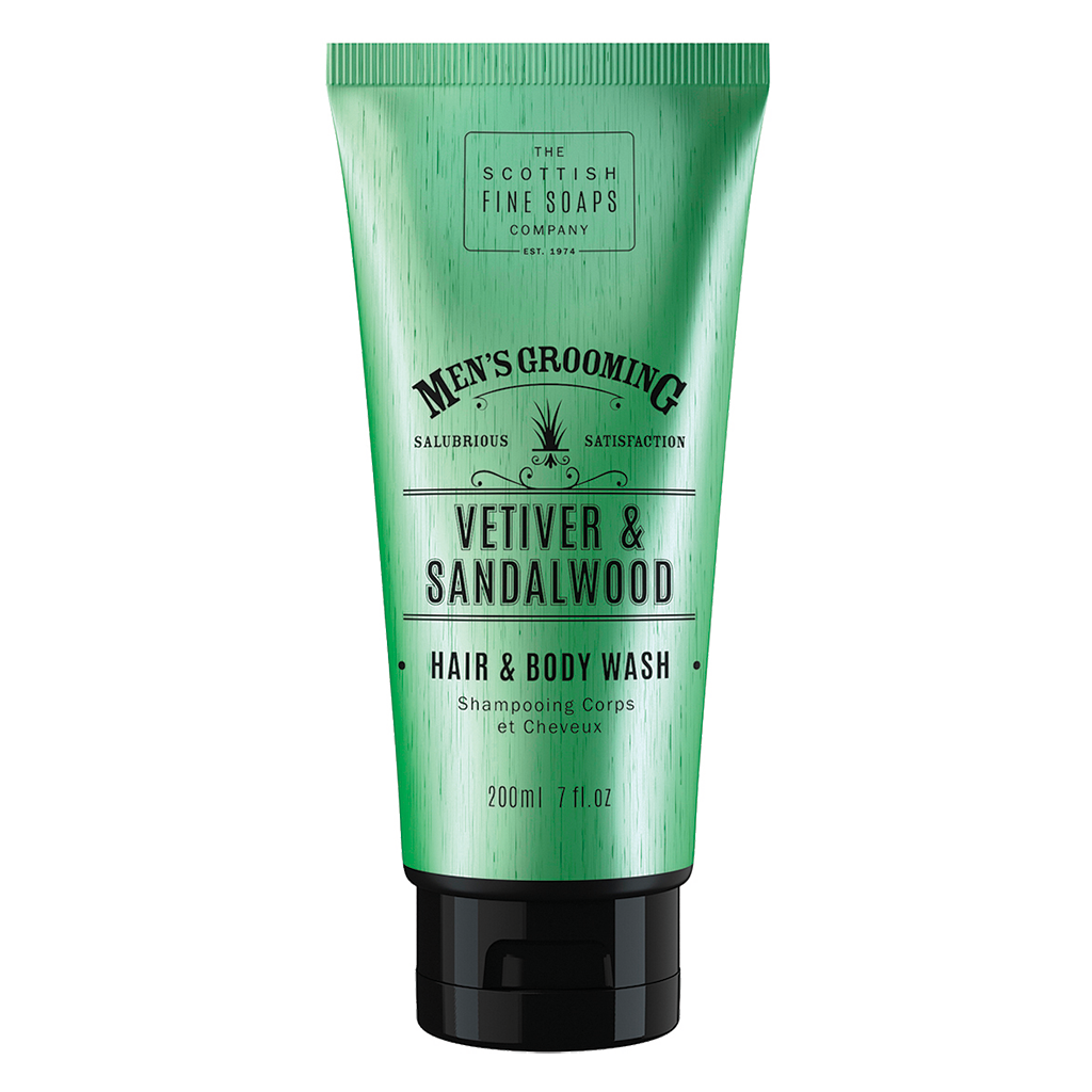 Vetiver And Sandalwood Hair And Body Wash