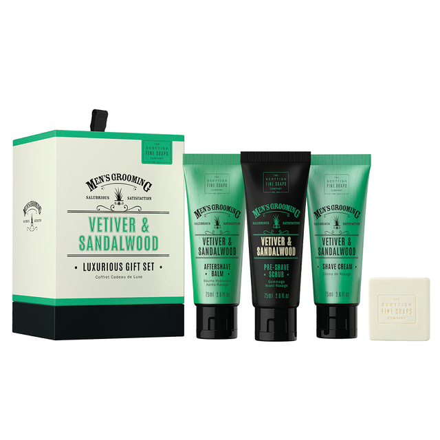 Vetiver And Sandalwood Luxury Gift Set