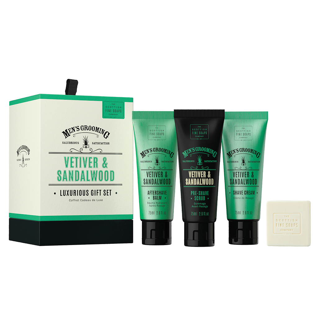 Vetiver And Sandalwood Luxury Gift Set