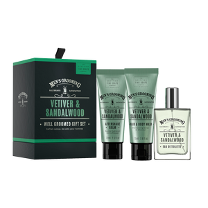 Vetiver And Sandalwood Well Groomed Set