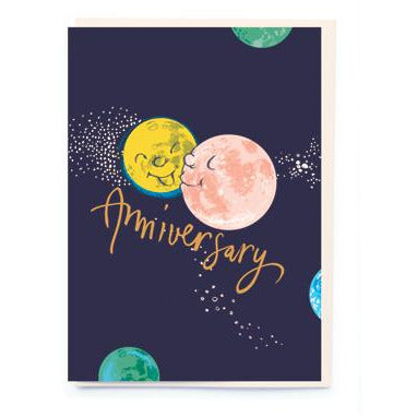 Anniversary Planets Card