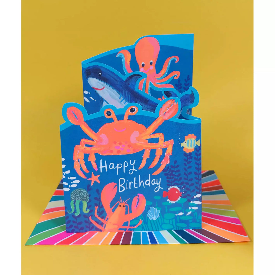 Pop Out SeaLife Card
