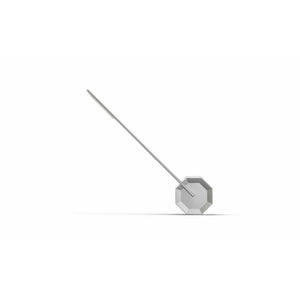 Octagon Desk Light: Aluminium