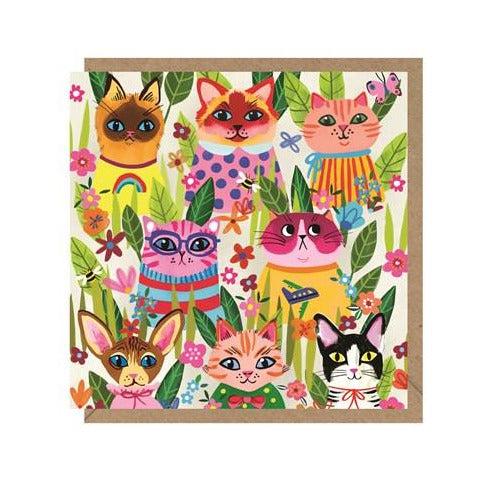 Bright Cats Card