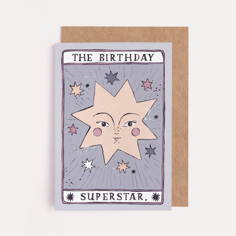 The Birthday Superstar Tarot Card