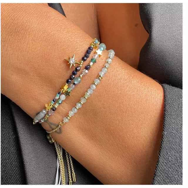 Comet Gold Gemstone Bracelet