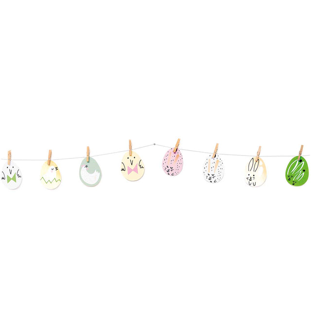Bunny And Eggs Garland