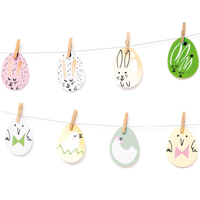 Bunny And Eggs Garland