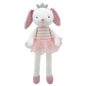Knitted Girl Bunny Soft Toy