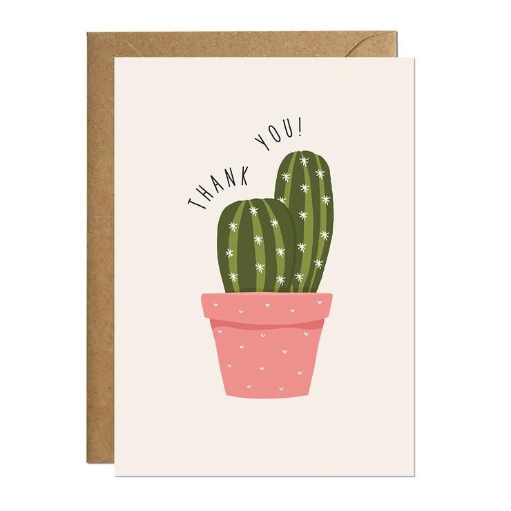 Thank You Cactus Card