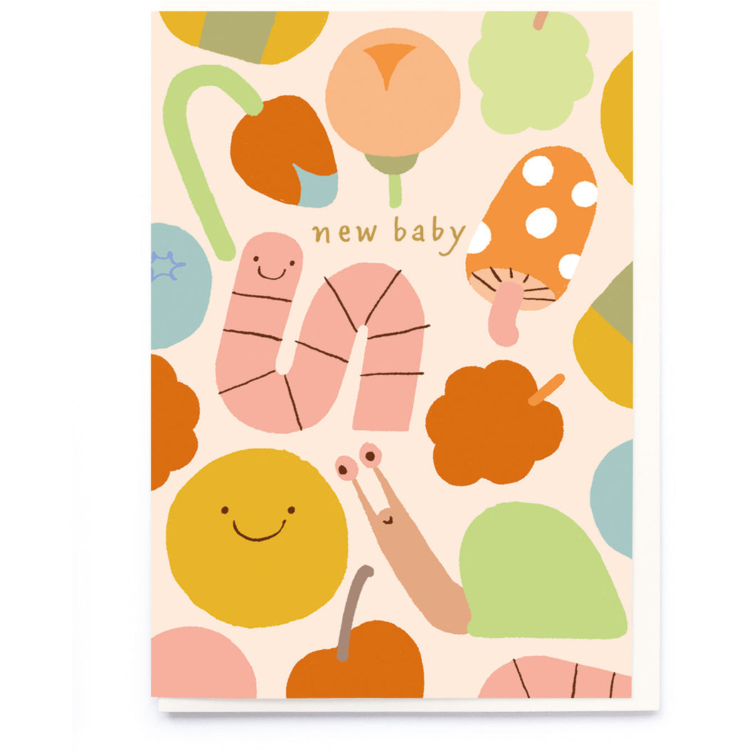 New Baby Nature Card