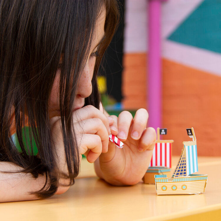 Create Your Own Pirate Blow Boats Game