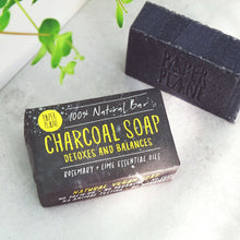 Load image into Gallery viewer, Charcoal Soap Detox Bar