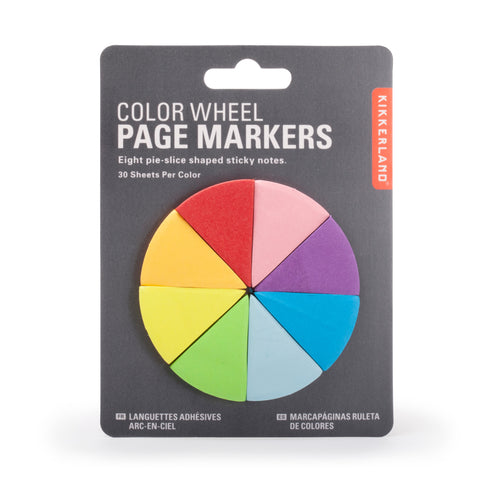 Colour Wheel Page Markers
