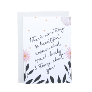 So Beautiful About You Card