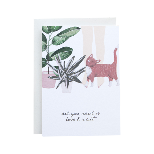 All You Need Is Love And A Cat Card