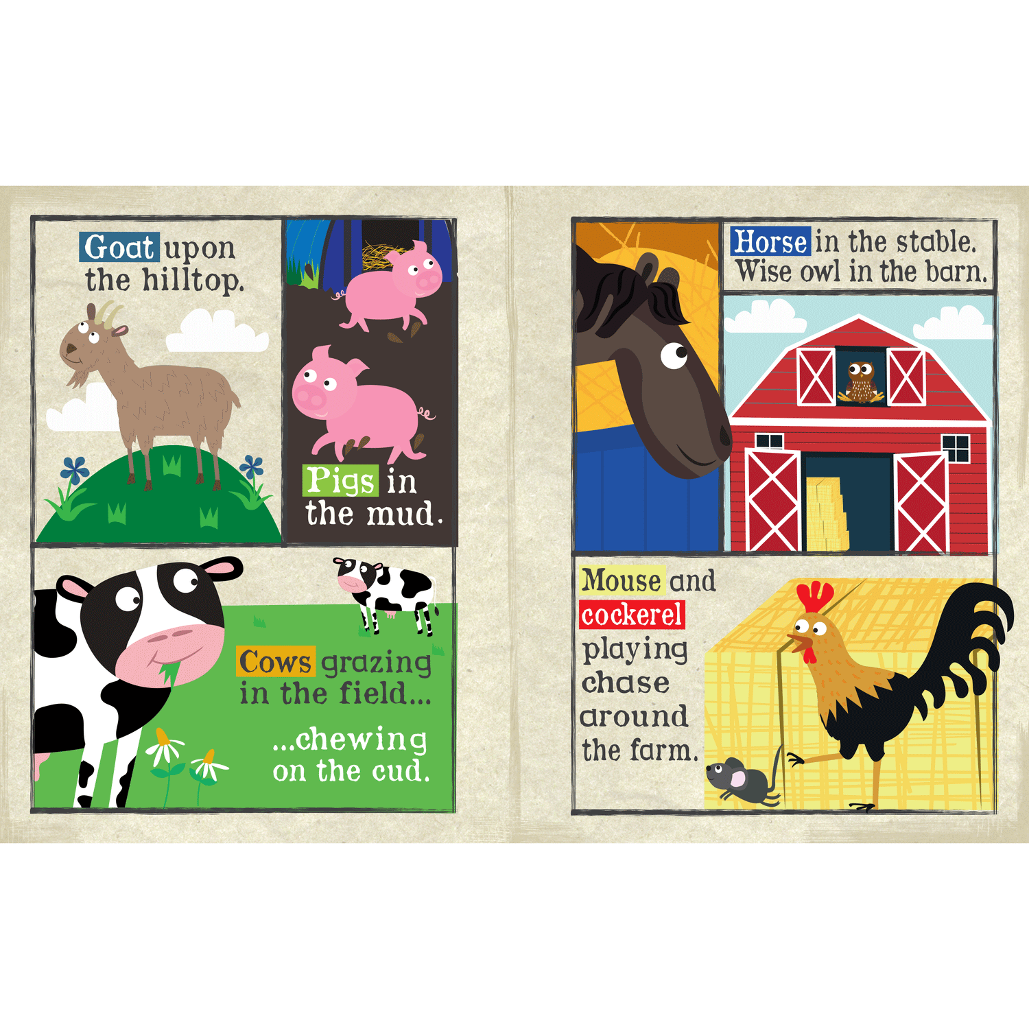 Nursery Times Crinkly Newspaper - A Day At The Farm