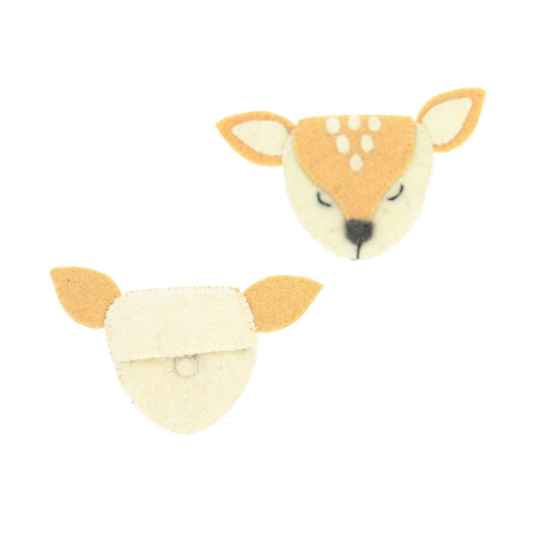 Felt Deer Purse