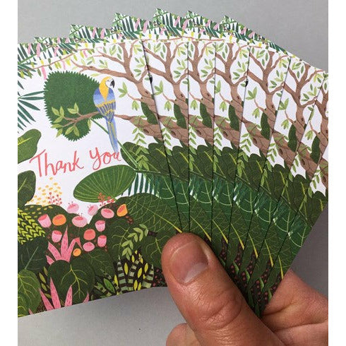 Pack of Thank You Parrot Cards