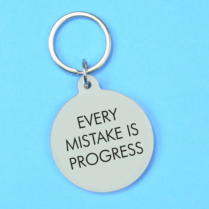Every Mistake Is Progress Key Ring