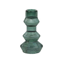 Load image into Gallery viewer, Large Sage Green Geometric Candle Holder