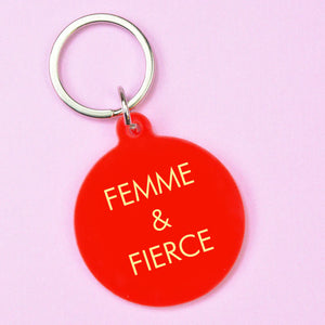 Femme & Fierce Key Ring