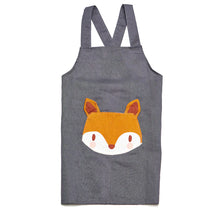 Load image into Gallery viewer, Fox Linen Apron