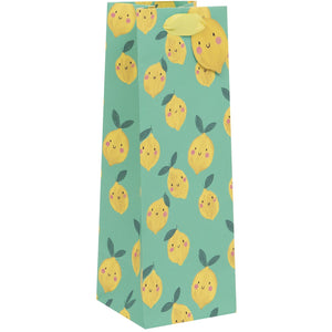 Lively Lemons Bottle Bag