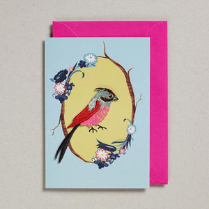 Iron On Bright Bird Card