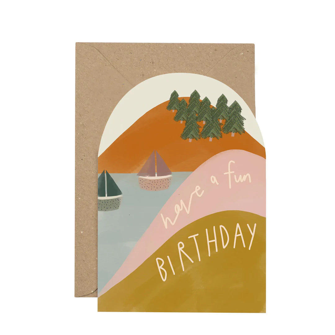 Birthday Fun Boat Card