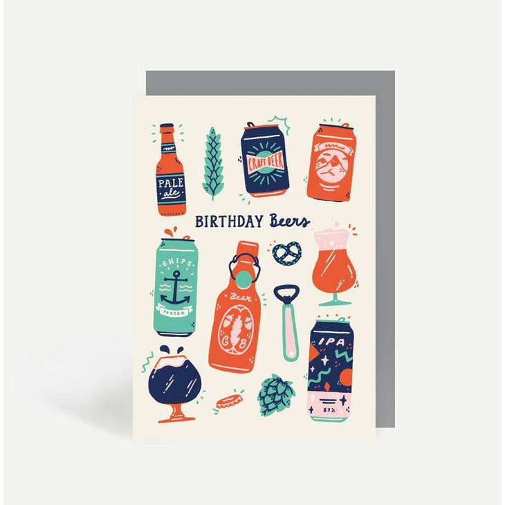 Birthday Beers Card