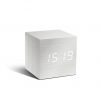 White Cube Click Clock