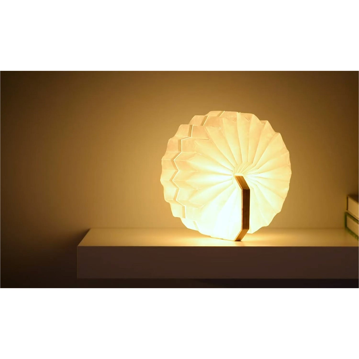 Accordion Bamboo Lamp