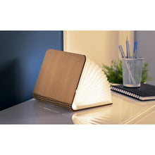 Load image into Gallery viewer, Large Maple Smart Book Light