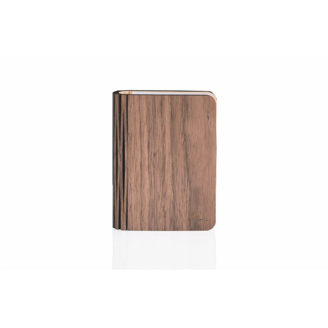 Mini Smart Book Light: Walnut