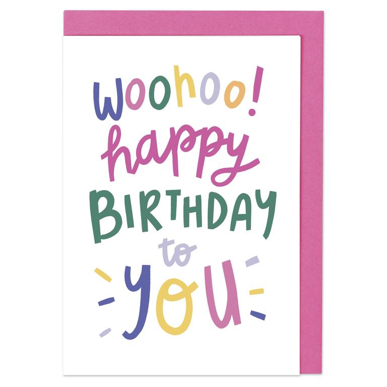 Woohoo Happy Birthday Card