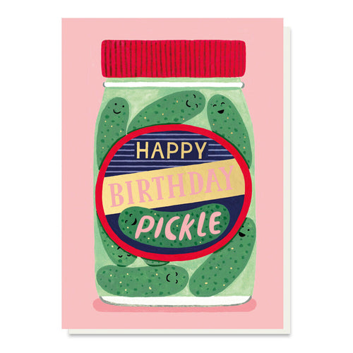 Happy Birthday Pickle Card