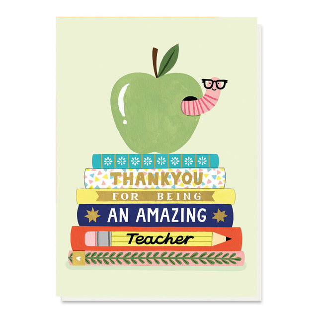 Thank You Amazing Teacher Card