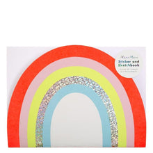 Load image into Gallery viewer, Rainbow Sticker Sketchbook