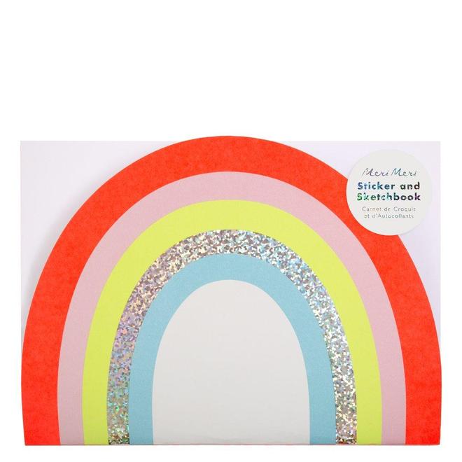 Rainbow Sticker Sketchbook