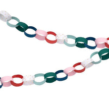 Load image into Gallery viewer, Scalloped Christmas Paper Chains