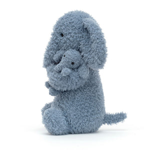 Huddles Elephant Soft Toy - Blue