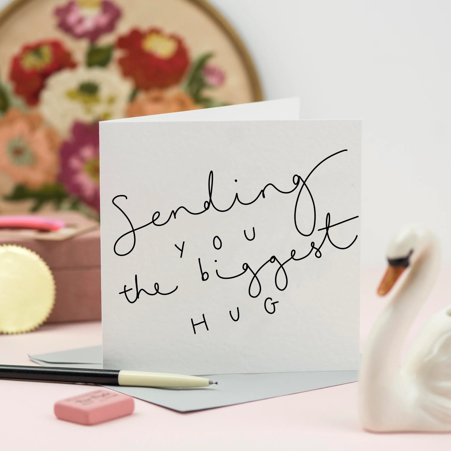 Sending You The Biggest Hug Card